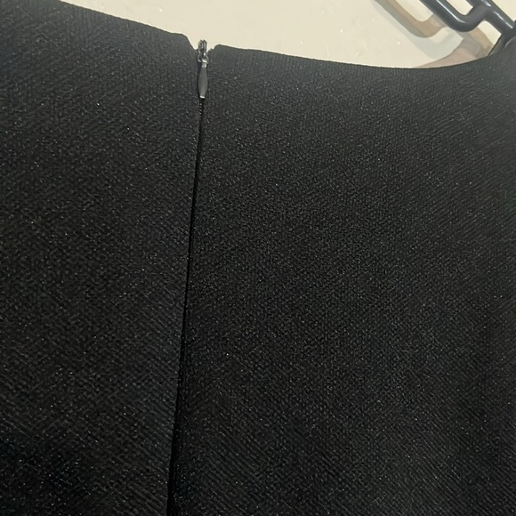 Black flared skirt top / tunic, plus size - Picture 6 of 8